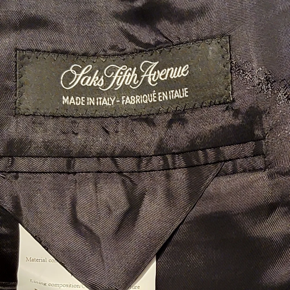Saks Fifth Avenue Ermenegildo Zegna Sport coat Size 40R - Picture 5 of 10